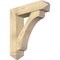 Ekena Millwork Legacy Arts and Crafts Rough Sawn Bracket w/ Offset Brace, Douglas Fir, 8"W x 32"D x 36"H BKT0806X32X36LEC03RDF - alternate 1
